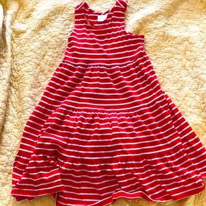 Hanna Anderson Red Stripped Dress